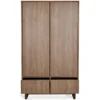 Quax Armoire 2 Portes Kyo - Chataignier