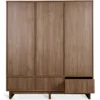 Quax Armoire 3 Portes Kyo XL - Chataignier
