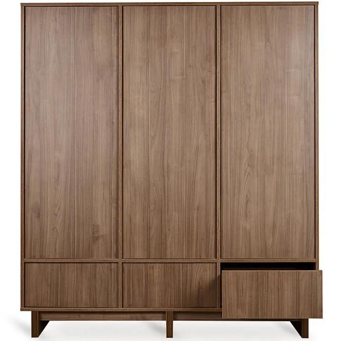 Quax Armoire 3 Portes Kyo XL - Chataignier