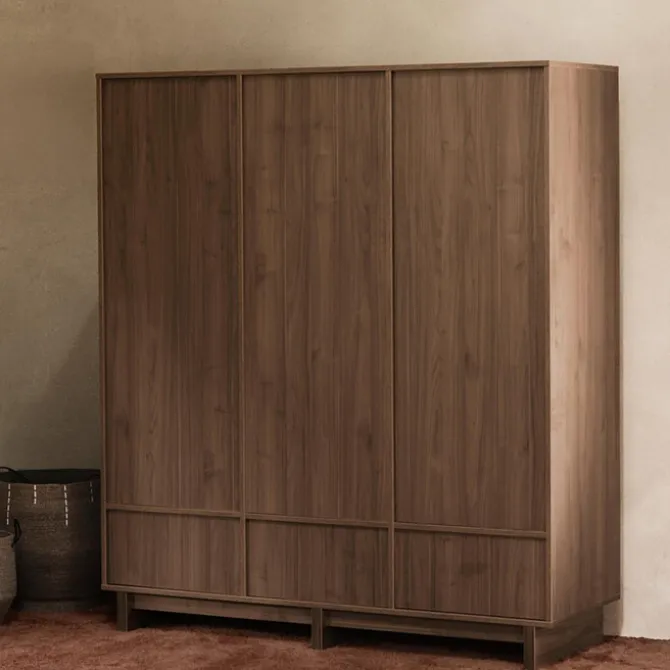Quax Armoire 3 Portes Kyo XL - Chataignier