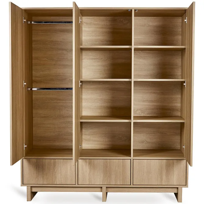 Quax Armoire 3 Portes Kyo XL - Honey Ash