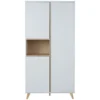 Quax Armoire 3 Portes Loft - Blanc