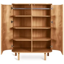Quax Armoire 2 Portes Yume - Natural Ash