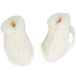 Quax Chaussons Mini Merino Crème - 3/6 Mois