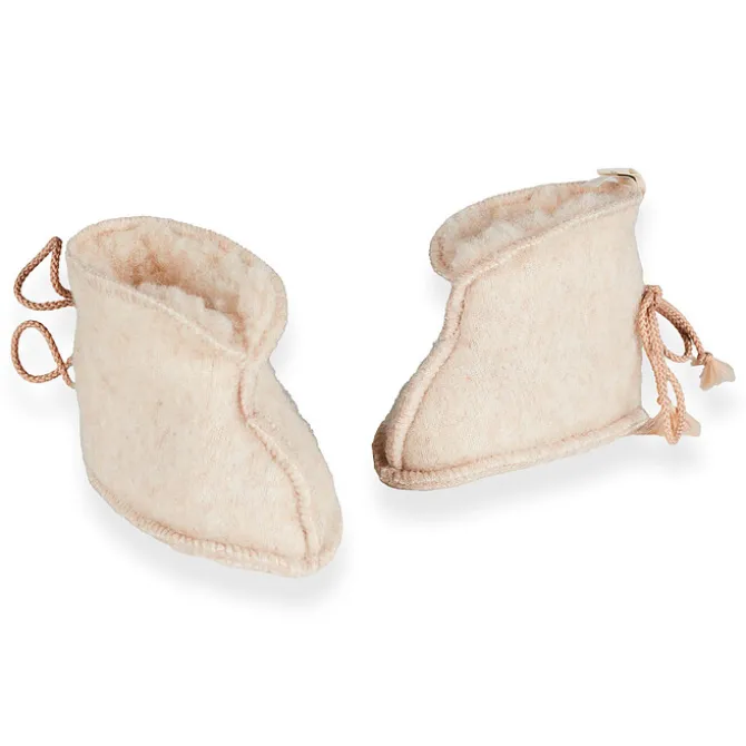 Quax Chaussons Mini Merino Nutmeg - 3/6 Mois