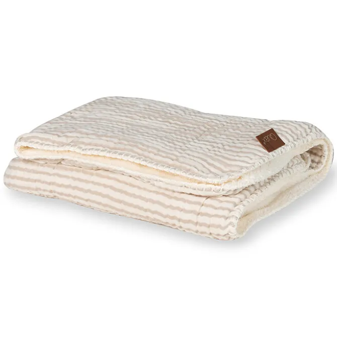 Quax Couverture Bébé Natural Collection - Stripes