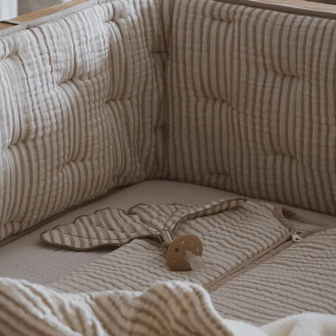 Quax Couverture Bébé Natural Collection - Stripes