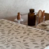 Quax Housse Matelas à Langer Natural - Leaf