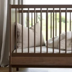 Quax Lit Bébé Evolutif Ashi Chataignier - 140 x 70 cm