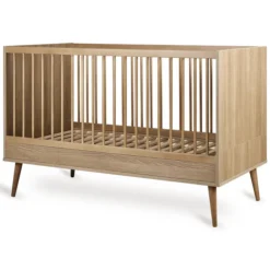 Quax Lit Bébé Evolutif Flow Honey Ash - 70 x 140 cm