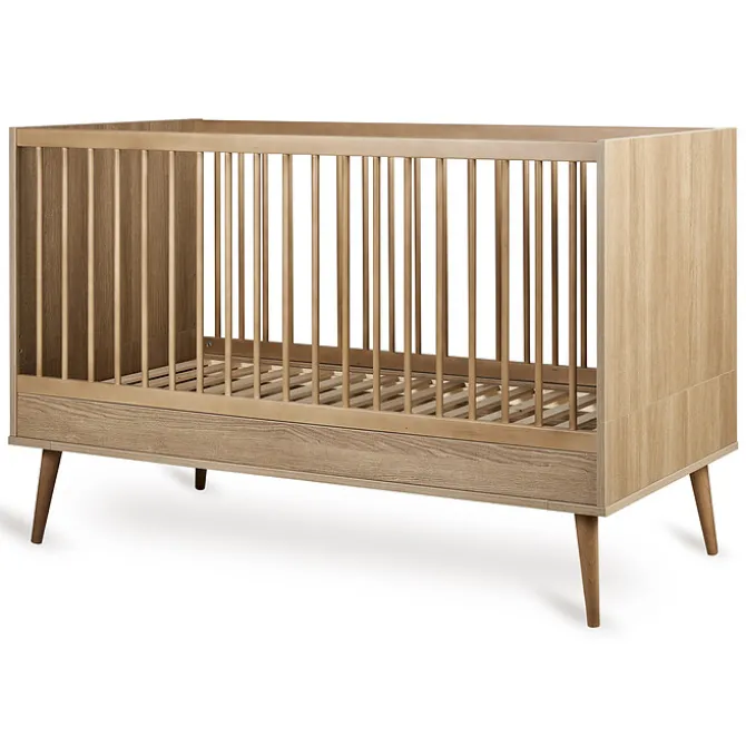Quax Lit Bébé Evolutif Flow Honey Ash - 70 x 140 cm