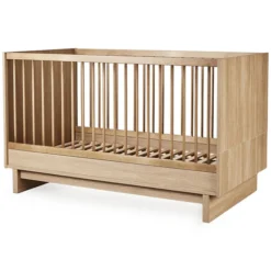 Quax Lit Bébé Evolutif Kyo Honey Ash - 70 x 140 cm