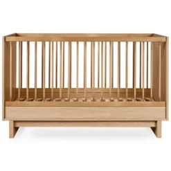 Quax Lit Bébé Evolutif Kyo Honey Ash - 70 x 140 cm