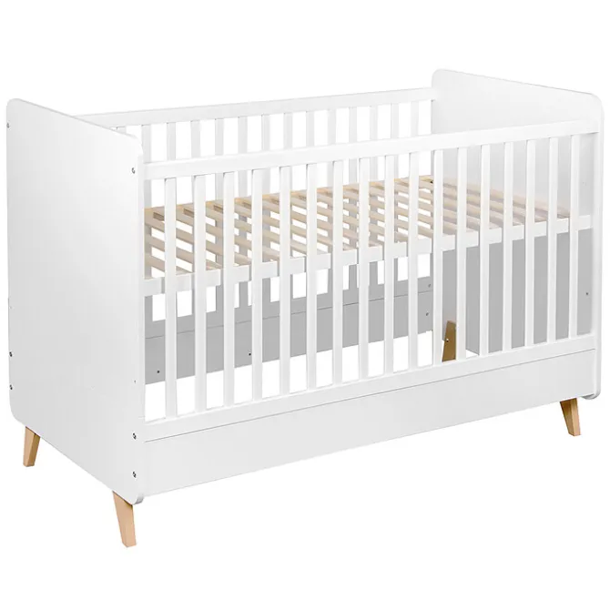 Quax Lit Bébé Evolutif Loft Blanc - 70 x 140 cm
