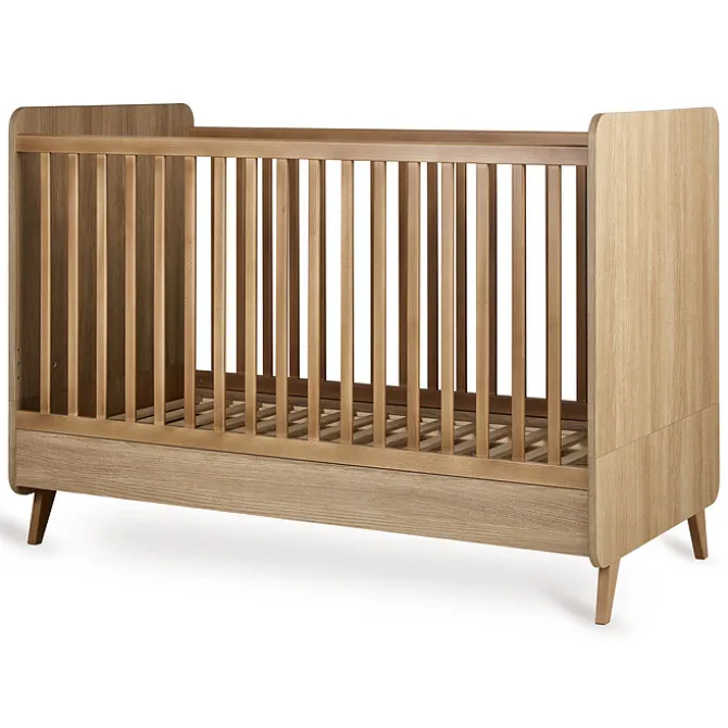 Quax Lit Bébé Evolutif Loft Honey Ash - 70 x 140 cm