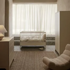 Quax Lit Bébé Evolutif Tsugi Butter - 70 x 140 cm