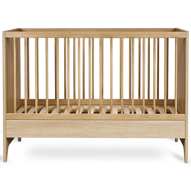 Quax Lit Bébé Evolutif Tsugi Honey Ash - 120 x 60 cm