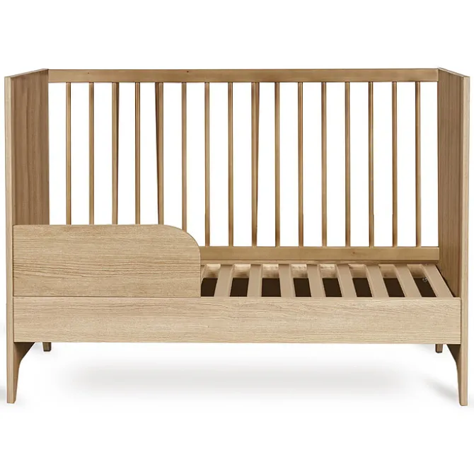 Quax Lit Bébé Evolutif Tsugi Honey Ash - 120 x 60 cm