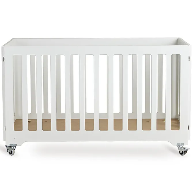 Quax Lit Bébé Pliable Blanc - 60 x 120 cm