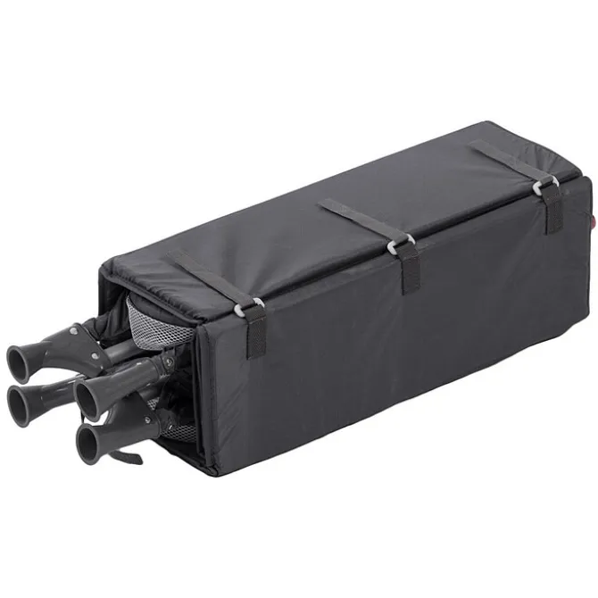 Quax Lit Pliant avec zip - Noir