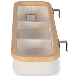 Quax Long Panier à Suspendre - Beige Natural