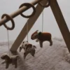 Quax Lot de 5 Jouets à Suspendre - Chiens