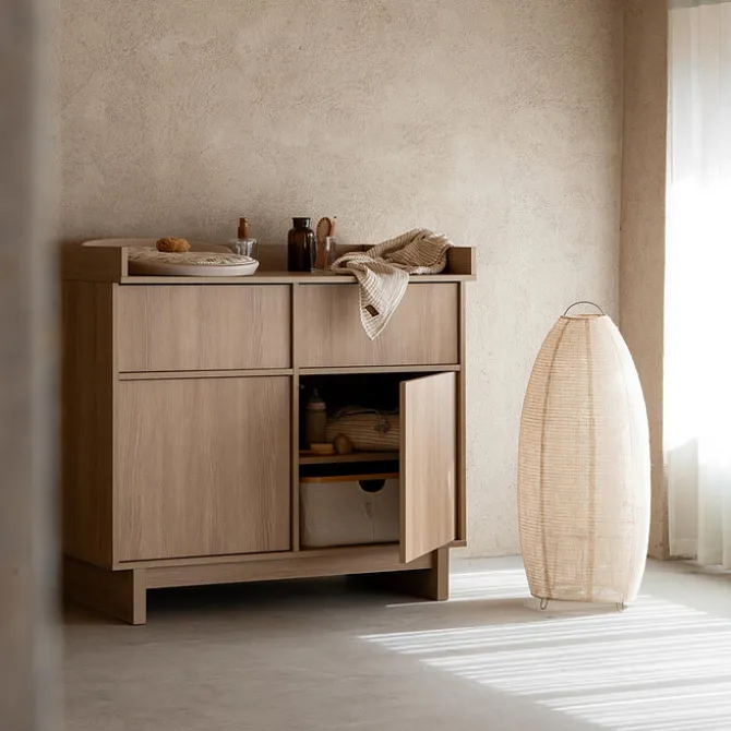 Quax Panier de Commode et d'Armoire Kyo - Beige Natural