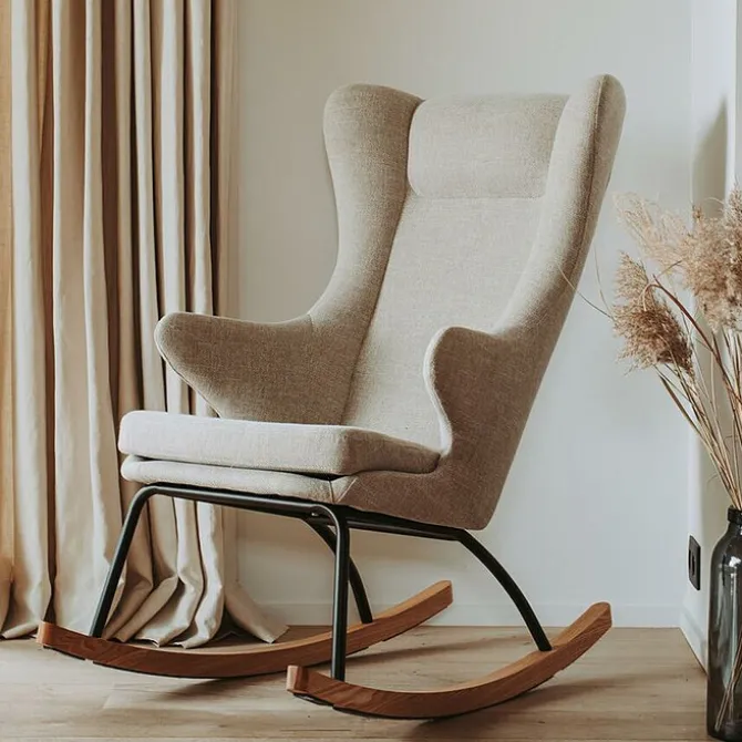Quax RockingChair De Luxe pour Adulte - Argile