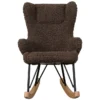 Quax Rocking Kids Chair De Luxe pour enfant - Bison