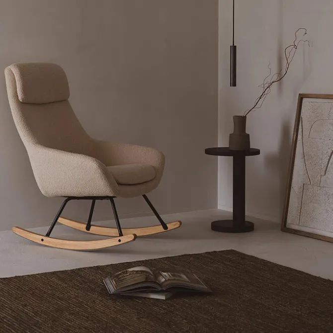 Quax Rocking Nordic Chair - Sheep Beige