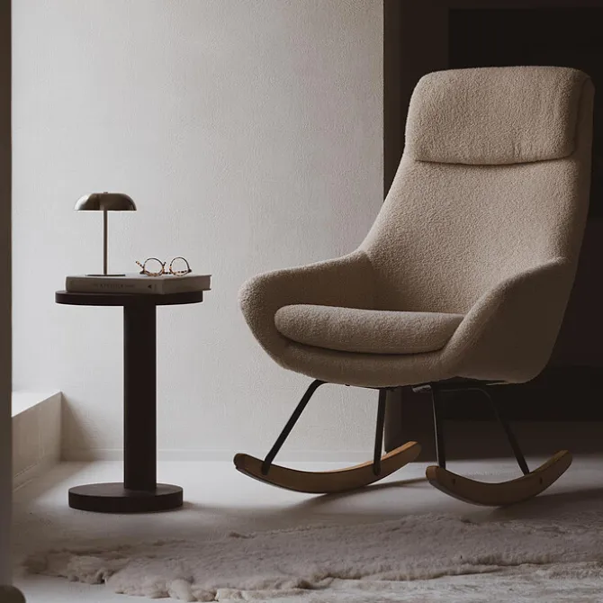 Quax Rocking Nordic Chair - Sheep Beige