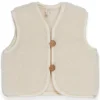 Quax Veste Teddy Mini Merino Crème - 3/6 Mois