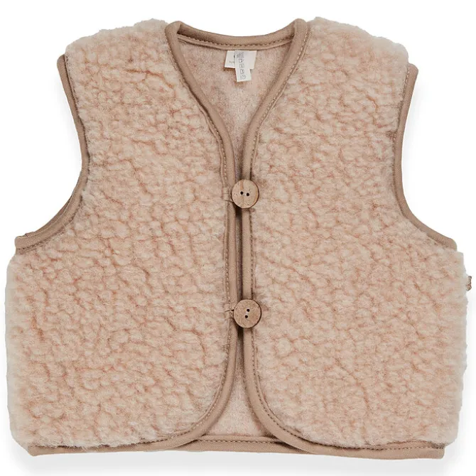 Quax Veste Teddy Mini Merino Nutmeg - 3/6 Mois