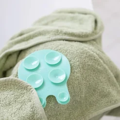 Quutopia Lot de 8 Méduses Antidérapantes Grippi - Jaune et Menthe