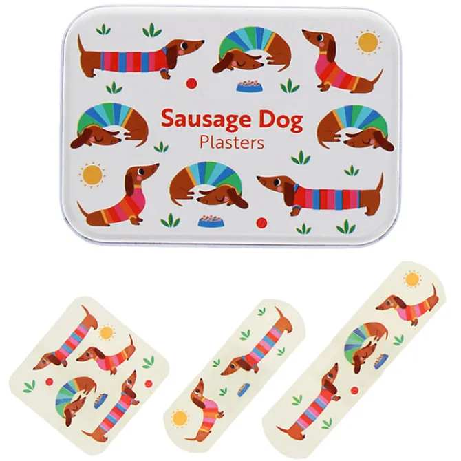 Rex London Boîte de Pansements - Sausage Dog