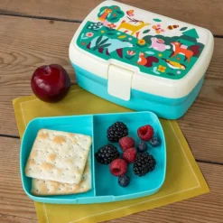 Rex London Boîte à Goûter avec Plateau Amovible - Woodland
