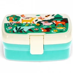 Rex London Boîte à Goûter avec Plateau Amovible - Woodland