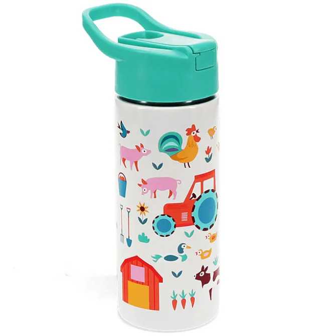Rex London Gourde Inox Cour de Ferme - 500 ml