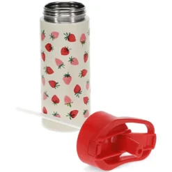 Rex London Gourde Inox Little Strawberry - 500 ml