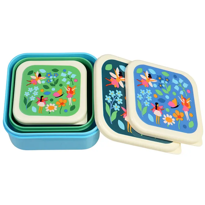 Rex London Lot de 3 Boîtes - Fairies In The Garden