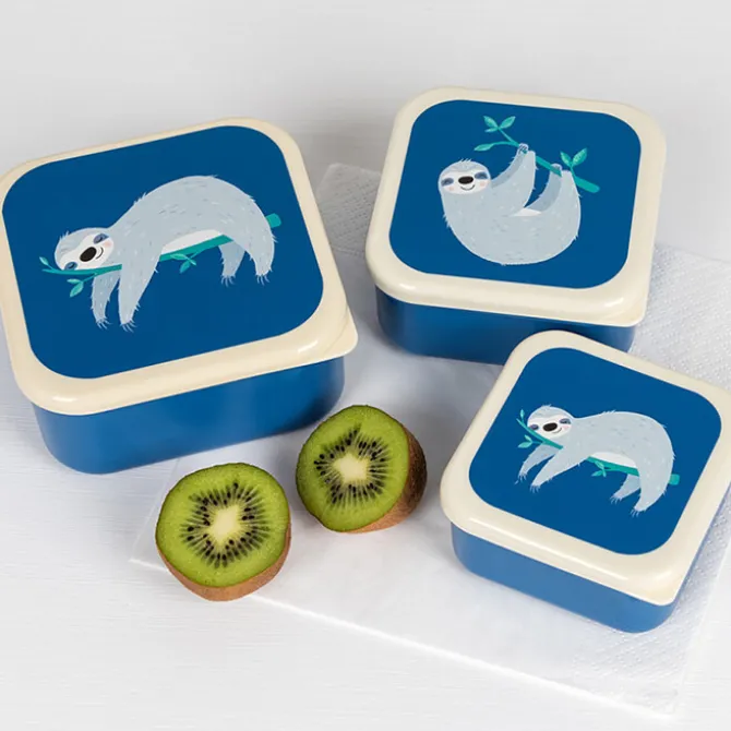 Rex London Lot de 3 Boîtes - Sydney le Paresseux