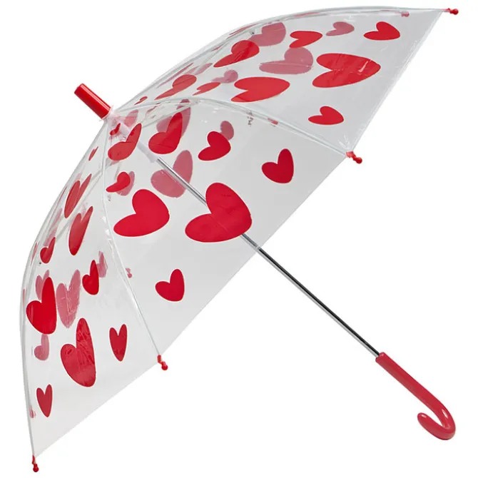 Rex London Parapluie - Coeurs Rouge