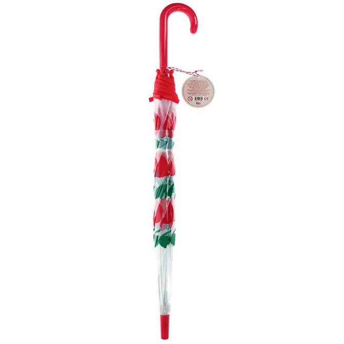Rex London Parapluie Transparent - Cherry