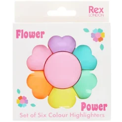 Rex London Rosace de Surligneurs - Flower Power
