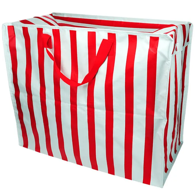 Rex London Sac de Rangement Jumbo - Rayures Bleues et Rouges