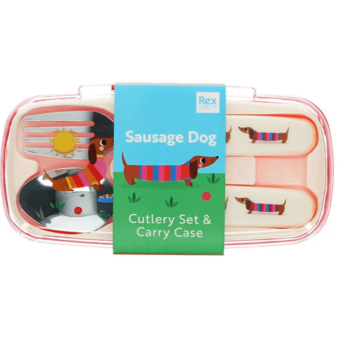 Rex London Set de Couverts - Sausage Dog