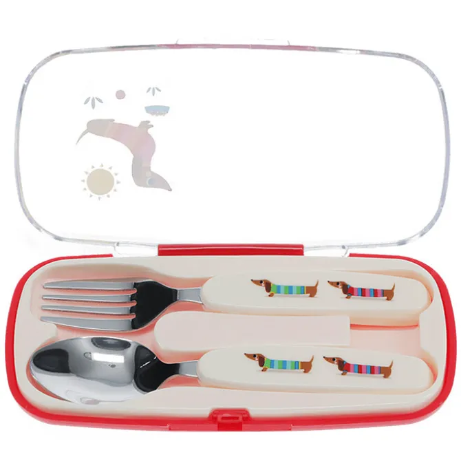 Rex London Set de Couverts - Sausage Dog