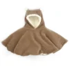 Rien que des bêtises Poncho Velours Taupe