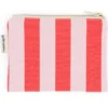 Rose in April Porte-monnaie Marie - Rayures Candy Pink et Rouge