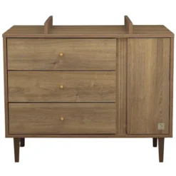 Sauthon Commode et Plan à Langer Mokka - Chêne Mokka